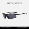 Gafas de sol de media montura unidas gafas deportivas para ciclismo al aire libre calle Y2K gafas de sol personalizadas exportación a Europa y América Amazon
