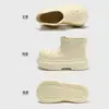 Botas de lluvia Eva para primavera y otoño, verano, nuevas botas de lluvia bajas para mujer, informales, sencillas, para días lluviosos, para el trabajo, antideslizantes, resistentes al desgaste, impermeables, cómodas.