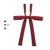 Jk [Compra Uno y Llévate Otro Gratis] Original Jk Sin Corbata Color Sólido Mango Largo Pajarita Versátil Accesorios para Mujer Estilo Universitario