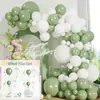 Amazon juego de globos de cumpleaños transfronterizo serie de fiesta de cumpleaños decoración de pared de fondo juego de cadena de globos