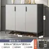Sapateira para uso doméstico, novo estilo chinês, design popular, grande capacidade, moderno e minimalista, design integrado para hall de entrada, armário de parede