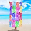 Toalla de Playa Transfronteriza Toalla de Secado Rápido Toalla de Baño de Microfibra Comercio Exterior Amazon Europeo y Americano Estampado Digital Chal de Natación
