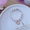 Yiwu Atacado de Pulseira de Pérola Cerâmica de Pequenos Produtos Joia de Mão com Contas de Cristal Pulseira para Casal Estudantes Crianças Joia Feminina