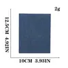 Calcomanías de Tela Bordadas de Mezclilla Lavada Codo DIY Corte Aleatorio Calcomanías Bordadas Rectangulares Parches para Codo de Ropa