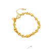 Ansioso por Pulseira de Moedas Estilo Retrô Chinês Design Nicho Pulseira Pequena de Peixinho Dourado High-End Pulseira Interligada Versátil