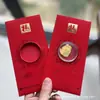 Oro Puro 999 Princesa, ¡Por Favor Hazte Rica! Nuevo Estilo Sobre Rojo Pegatina para Teléfono Regalo para Reunión Anual de la Empresa Contrato
