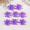 Bestseller Colorido Acrílico Esmerilado Ramo de Girasol de Seis Pétalos Cuentas Sueltas DIY Accesorios para el Cabello Hechos a Mano con Cuentas