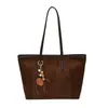 Bolso Grande de Moda Simple Retro de Gran Capacidad para Mujer, Nuevo Bolso Tote de Moda de Nicho, Bolso de Hombro Único Versátil de Nicho