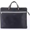 Bolsa de Arquivo Portátil para Fabricante Bolsa para Laptop em Tecido Oxford Grande Capacidade Bolsa com Zíper Pasta de Conferência Espessa Logo de Treinamento