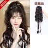 Trenza Boxeadora Cola de Caballo Alta Cabello de Simulación Mechas Teñidas Spice Girl Ondas de Agua Pinza de Agarre Cola de Caballo Cascada Semi Recogido Color Cola de Caballo Trenza