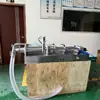 Máquina Neumática Horizontal Personalizada para Llenado de Líquidos Máquina de Llenado Cuantitativo para Detergente de Ropa Desinfectante de Manos Máquina de Llenado de Escritorio Operada con Pedal