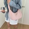 Bolso de Hombro Ligero Casual Transfronterizo 2025 Nuevo Simple Versátil Bandolera para Viajes Diarios Bolso Tote Tipo Dumpling Comercio Exterior