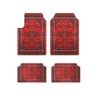 Alfombrilla Retro Persa para Coche Amazon Resistente al Desgaste Resistente a la Suciedad Alfombrilla Especial de Cuatro Piezas Etiquetado TEMU