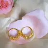 Aretes de los Doce Signos del Zodiaco de Moda en Tiktok para Mujer, Cuentas de la Fortuna de Nicho, Nuevo Diseño de Estilo Chino, Pendientes Gráficos de Lujo Ligero de Gama Alta, Modernos