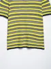 Bestseller transfronterizo de AliExpress Amazon estilo europeo y americano comercio exterior venta al por mayor de ropa para mujer camiseta de punto a rayas tipo POLO