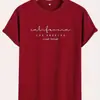 Camiseta Masculina Casual de Algodão Estampada, Manga Curta, Gola Redonda, Roupas Masculinas para Exterior, Cross-Border Aliexpress