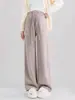 Pantalones de maternidad de cintura alta con cordón, estilo ligero de verano, corte holgado y cómodo, adecuados para usar en exteriores, diseñados para la comodidad durante el embarazo sin oprimir el vientre
