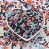 Halloween Ecológico Gránulos de Arcilla Suave Gránulos de Azúcar Barro de Cristal Cortado Slime Accesorios Hechos a Mano para DIY Relleno Venta al por Mayor