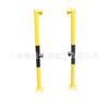 Barandilla Estándar de Protección de Bordes para Sitio de Construcción Ensamblada en Seco Palabra Barandilla de Escalera Columna Accesorios Negro Amarillo Rojo y Blanco Columna de Advertencia