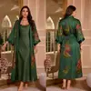 Amazon comercio exterior primavera y otoño satén ropa de casa pijamas para mujer, bata holgada talla grande con conjunto de camisola