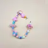 Linda Cadena Dopamina DIY con Uñas de Garra Arriba y Abajo Accesorios Creativos para Colgar en Bolsos Cadena para Muñeca Creativa