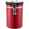 Contenedor de Acero Inoxidable Grado Alimenticio 304 para Café, Caja de Almacenamiento Sellada, Tarro para Almacenar Granos de Café, Contenedor para Leche en Polvo, Tarro para Té
