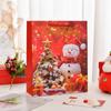 Saco de Presente de Exportação Transfronteiriça de Natal Artesanato com Pó de Hot Stamping Saco de Embalagem para Presente de Natal Saco de Presente Plus Size