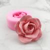 Molde de Pudín de Mousse de Chocolate de Rosa Tridimensional Película de Silicona de Grado Alimenticio Pegamento de Yeso Herramienta de Molienda de Velas