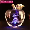 Enfeites de Maçã de Cristal Presente de Natal Criativo Véspera de Natal Namorada Meninos Crianças Gravação Presente de Aniversário