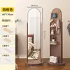Espejo de Cuerpo Entero con Tablero Perforado, Espejo de Pie para Vestir, Espejo Retro Todo en Uno para Dormitorio del Hogar, Espejo de Vestidor, Desmontable