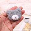 Nueva tela de dibujos animados muñeco de peluche cabeza de animal accesorios accesorios tocado bolso accesorios de ropa venta al por mayor al contado