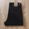 Pantalones Casuales de Pierna Recta Sueltos para Hombre de Negocios, Sarro Lavado Estilo Europeo Otoño e Invierno, Color Caqui, 100% Algodón