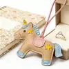 Colgante de Cuero, Colgante Creativo Personalizado para el Año del Caballo, Lindo Colgante para Bolso de Cuero, Adorno de Cuero de Alta Calidad