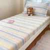 Protector de colchón de algodón puro para dormitorio universitario, funda de colchón 100% algodón, protector de colchón individual 90x190cm