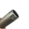 Tubería de Acero al Carbono con Rosca Externa, Pintada en Spray, Acabado Gris, 2 Pulgadas, Accesorios de Fontanería con Rosca Corta y Larga, Procesamiento Personalizado
