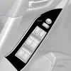 Adecuado para 13-18 Subaru Forester panel elevavidrios de ventana negro piano negro brillante modificación interior de coche