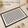 Lujo ligero simple baño baño secado rápido antideslizante suave lodo de diatomeas absorbente tapete de piso puerta de inodoro tapete de piso antideslizante