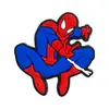 Pingentes de sapato da série Homem-Aranha, fivelas de sapato, pingentes de sapato de PVC para Crocs, mais vendidos na Amazon