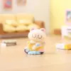 Novo Mini Ornamento de Micro Paisagem para Desktop Feijãozinho Siamês Série Rosa 2 Caixa Surpresa Figura Decorativa Criativa