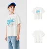 [Balaone] Balabala Ropa Infantil Camiseta de Manga Corta para Niños Nueva de Verano 2026 Top Absorbente de Humedad de Secado Rápido