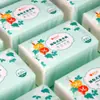 Papel de Lenço com Relevo Espesso Flor de Trombeta, Papel de Lenço Espesso, Lenço Facial de Puxar, Papel de Restaurante, Papel Toalha de Mão, Papel Higiênico