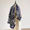 Bufanda de Retazos Paisley para Mujer, Chal Exterior Cálido, Manta Larga de Oficina a la Moda para Siesta, Capa de Estudiante para Invierno
