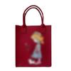 Nuevo Bolso de Fieltro Grueso de Dibujos Animados Super Lindo Regalo Bolsa de Regalo Bolsa de Fieltro con Patrón de Dibujos Animados