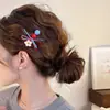 Clip de flequillo de temperamento único para mujer, clip de pelo simple con flor, ambiente, nuevo 2026, dulce, fresco, de alto valor, pasador, tocado