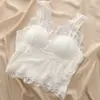 Personalización Encaje Puro Deseo Camisola Sexy Inalámbrico Espalda Descubierta Estilo Chaleco Sujetador