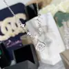 Colar Corrente Clavícula Açúcar Estrela Brilhante Estilo Coreano Luxo Leve Exquisito Versa Microcravejado com Diamante Brilhante Versátil para o Dia a Dia para Mulheres