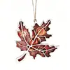 Letrero de Calabaza de Madera de Otoño Transfronterizo Letrero de Puerta Decoración Artesanía de Madera Adorno Colgante de Otoño Decoración de Pared S