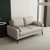Lujo Ligero Sala de Estar Apartamento Pequeño Dormitorio Apartamento Alquiler Tienda de Ropa Recepción Área de Descanso Tela Doble o Triple Sofá Pequeño