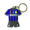 Fábrica de Produção Fornece Chaveiros de Borracha Macia Pvc Jersey, Pequenos Presentes Criativos de Time, Personalização Atacado Personalizado