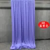 Tela Elástica para Boda Morada Seda de Leche para Boda Cortina de Techo Ola de Agua Multicapa Gasa Coreana Tejido Ecológico para Guardería